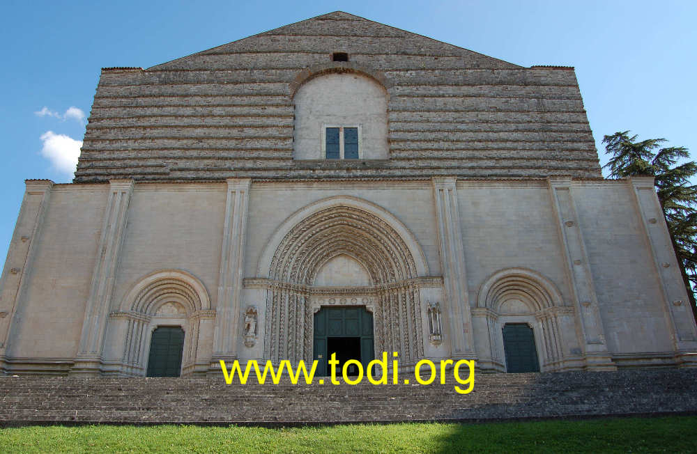 Il tempio di San Fortunato a Todi