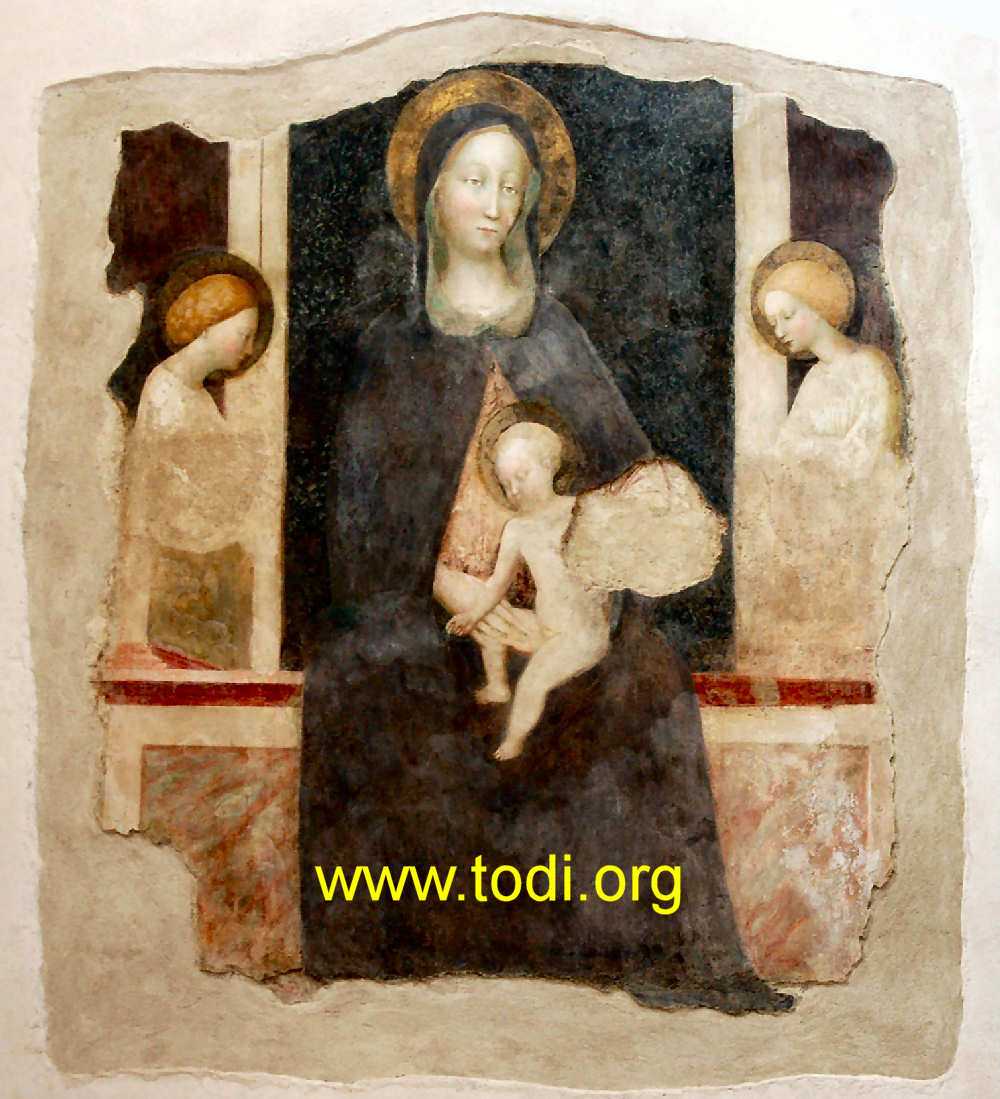 Madonna con Bambino e due angeli di Masolino da Panicale